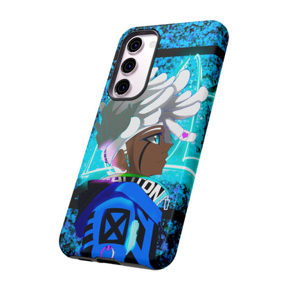 Blue Axl Tough Phone Case