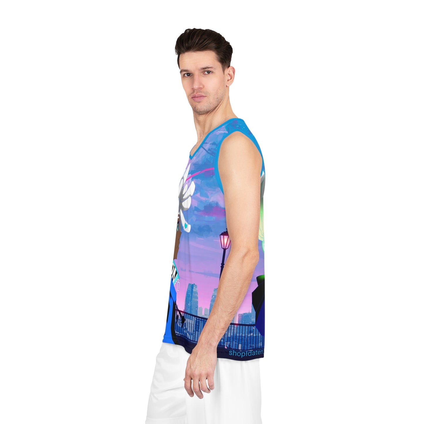 Idaten - Blue Axl: Anime Basketball Jersey