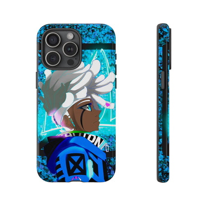 Blue Axl Tough Phone Case