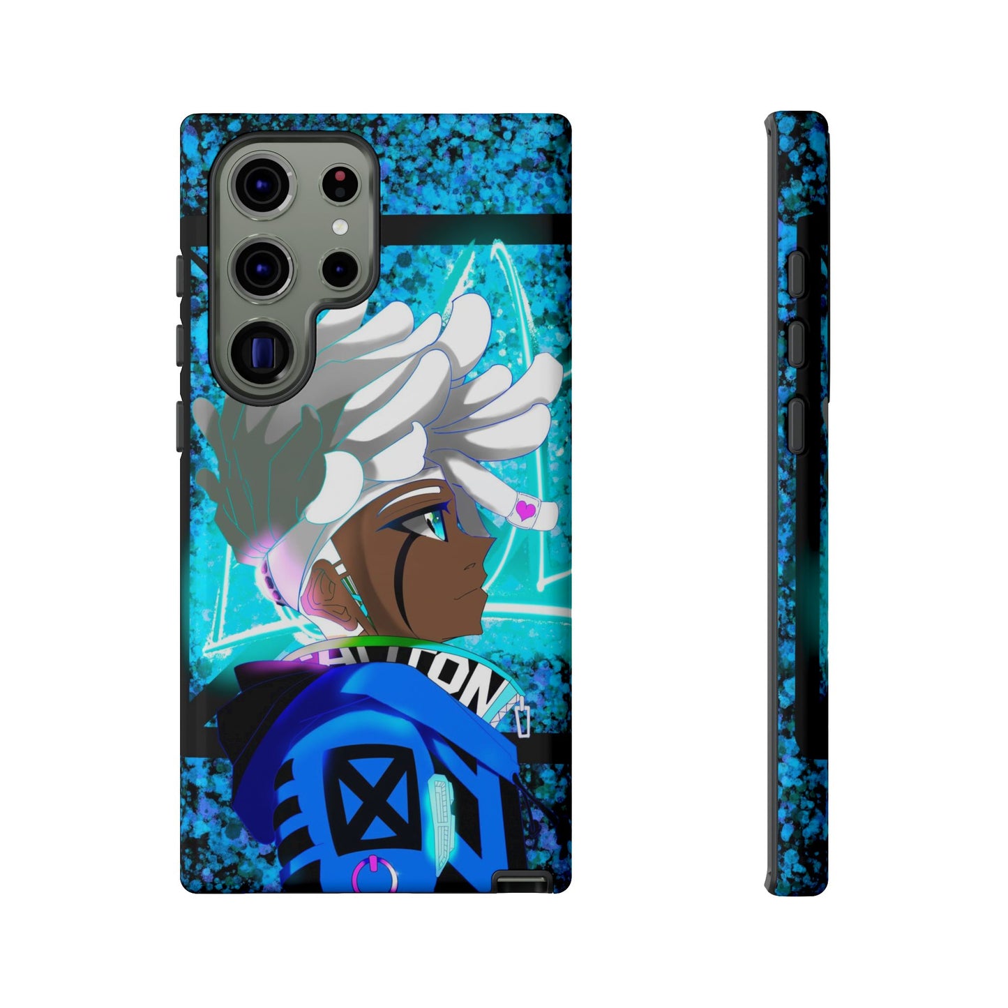 Blue Axl Tough Phone Case