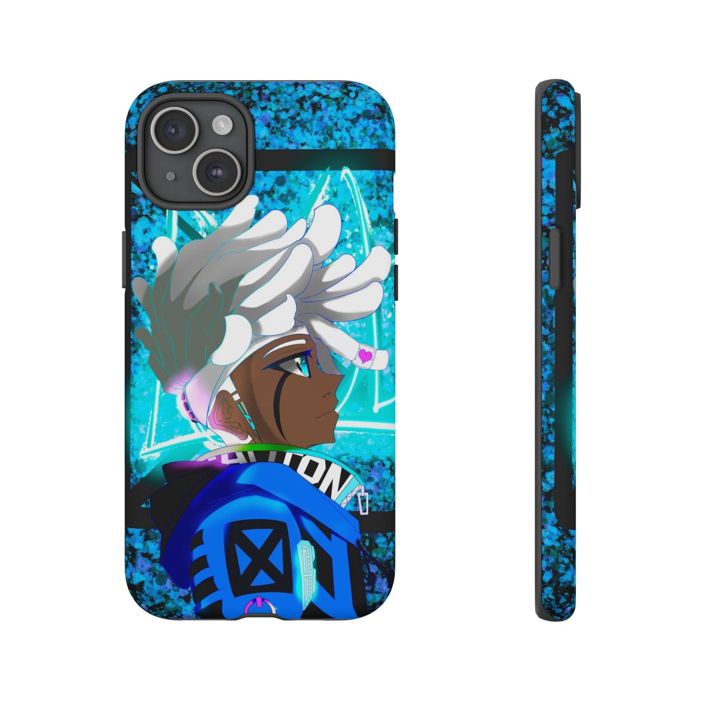 Blue Axl Tough Phone Case