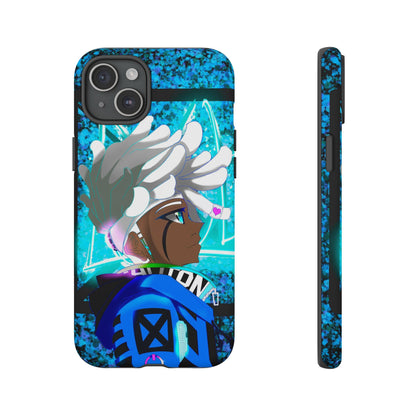 Blue Axl Tough Phone Case