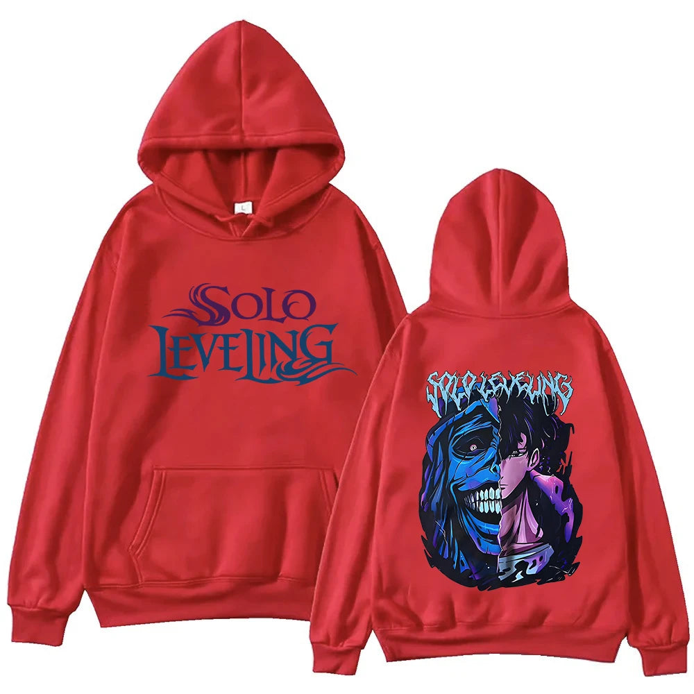 Solo Leveling:  Statue of God Hoodie  Men Women Sweatshirts Y2k Harajuku Unisex Casual Pullover Clothes Tops
