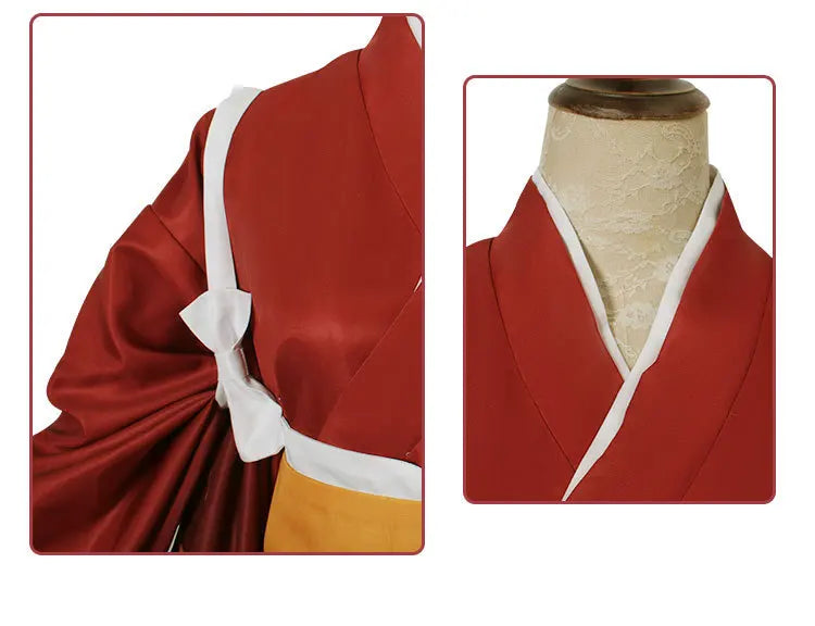 Bungo Stray Dogs: Izumi Kyōka Cosplay Costume Full Set Kimono Obi Hair Accessories Anime Role Play