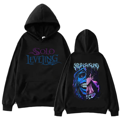 Solo Leveling:  Statue of God Hoodie  Men Women Sweatshirts Y2k Harajuku Unisex Casual Pullover Clothes Tops