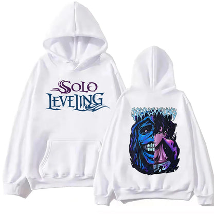 Solo Leveling:  Statue of God Hoodie  Men Women Sweatshirts Y2k Harajuku Unisex Casual Pullover Clothes Tops