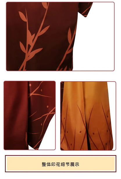 Bungo Stray Dogs: Izumi Kyōka Cosplay Costume Full Set Kimono Obi Hair Accessories Anime Role Play