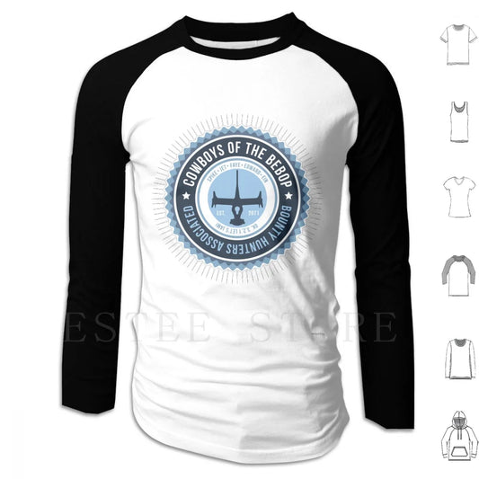 Cowboy Bebop: Space Cowboy Hoodies Long Sleeve Anime Japan Spike Bebop Jet Faye Ein