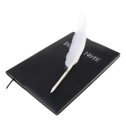 Death Note: Cosplay Notebook & Feather Pen Book Animation Art Writing Journal