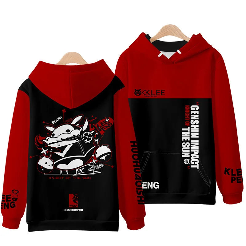 Genshin Impact: Raiden Shogun 3D Printed Men Women Hoodies Streetwear Fashion Pullover Harajuku Oversized Hoodie  Clothing