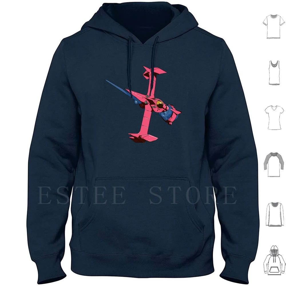 Cowboy Bebop: Swordfish ( No Ramen ) Hoodies Long Sleeve Swordfish Bebop Spike Anime Manga Bounty Hunter Space Cowboy