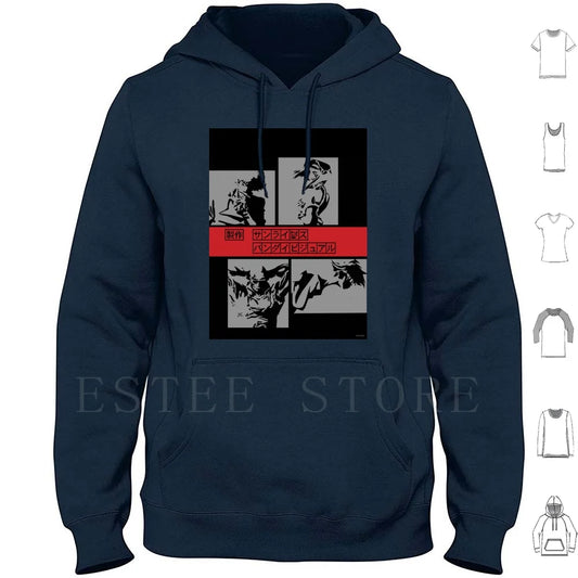 Cowboy Bebop: Le Bebop Hoodies Long Sleeve Cowboy Spike Faye Jet Ein Bebop