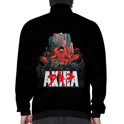 Akira:  3D Print Stand Collar Hoodie Hip Hop Men Women Zipper Hoodies Jacket Sweatshirts Clothes