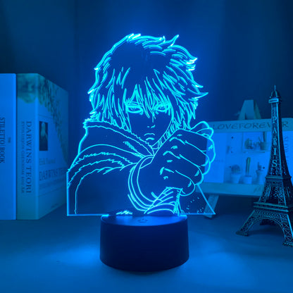 Vinland Saga: Led Lamp Thorfinn Karlsefni Figure for Kid Bedroom Decor Friend Birthday Gift 3d Light Manga Vinland Saga