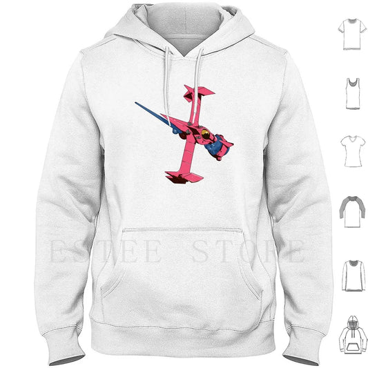 Cowboy Bebop: Swordfish ( No Ramen ) Hoodies Long Sleeve Swordfish Bebop Spike Anime Manga Bounty Hunter Space Cowboy