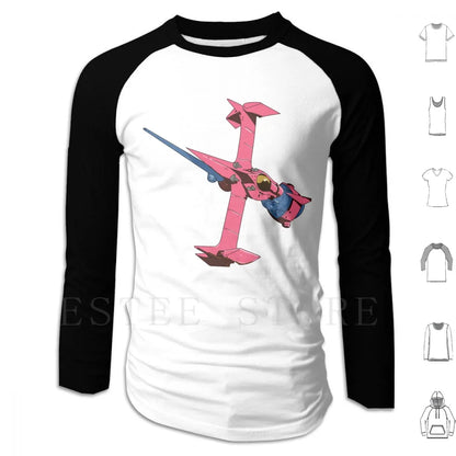 Cowboy Bebop: Swordfish ( No Ramen ) Hoodies Long Sleeve Swordfish Bebop Spike Anime Manga Bounty Hunter Space Cowboy