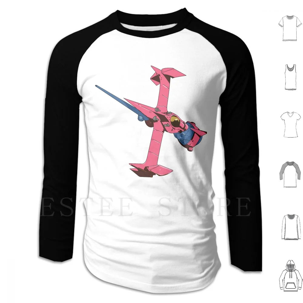 Cowboy Bebop: Swordfish ( No Ramen ) Hoodies Long Sleeve Swordfish Bebop Spike Anime Manga Bounty Hunter Space Cowboy