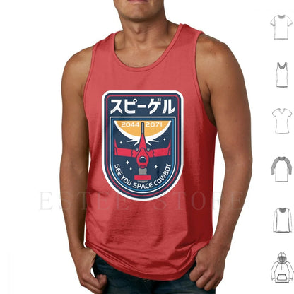 Cowboy Bebop: In Memoriam Tank Tops Vest Sleeveless Cowboy Spike Swordfish Spiegel Bebop Anime