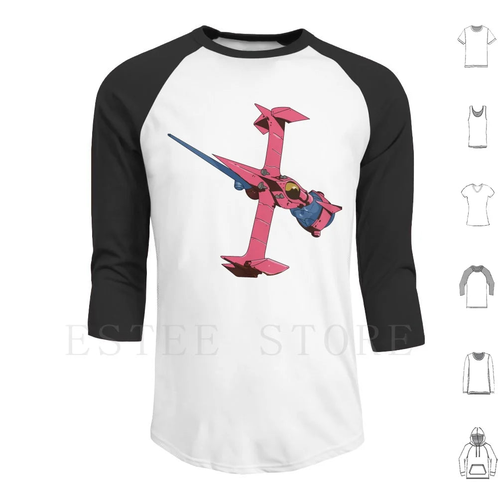 Cowboy Bebop: Swordfish ( No Ramen ) Hoodies Long Sleeve Swordfish Bebop Spike Anime Manga Bounty Hunter Space Cowboy