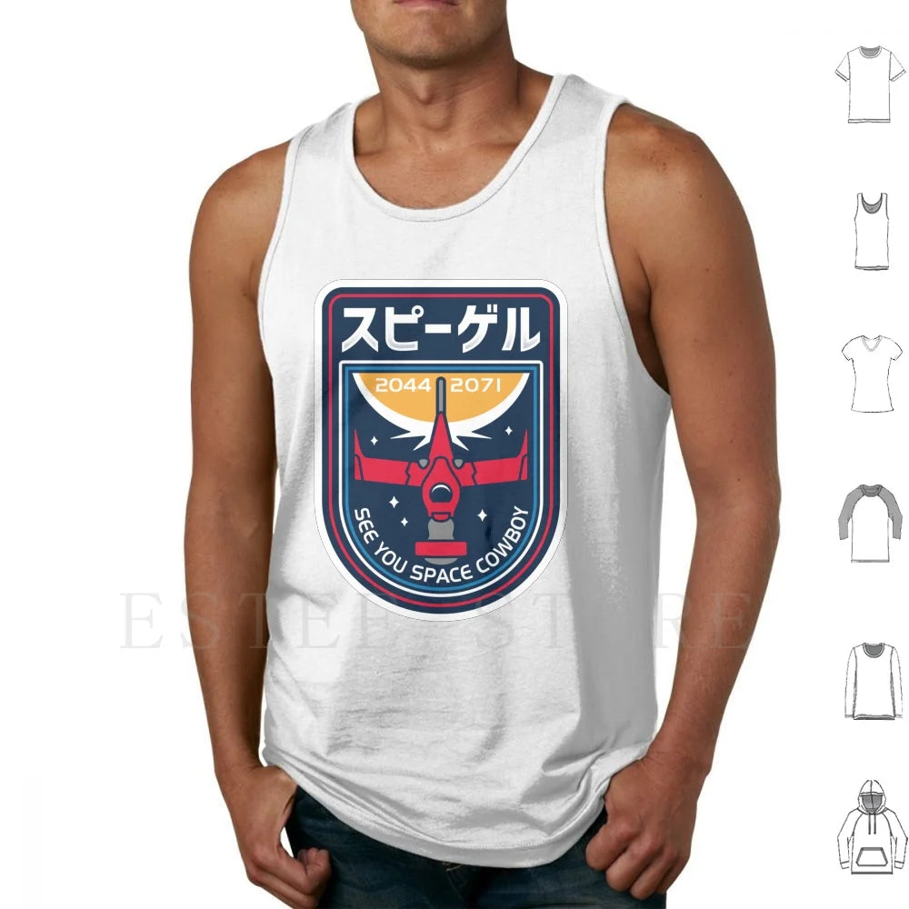 Cowboy Bebop: In Memoriam Tank Tops Vest Sleeveless Cowboy Spike Swordfish Spiegel Bebop Anime