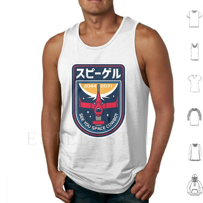 Cowboy Bebop: In Memoriam Tank Tops Vest Sleeveless Cowboy Spike Swordfish Spiegel Bebop Anime