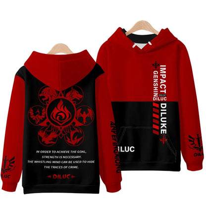 Genshin Impact: Raiden Shogun 3D Printed Men Women Hoodies Streetwear Fashion Pullover Harajuku Oversized Hoodie  Clothing