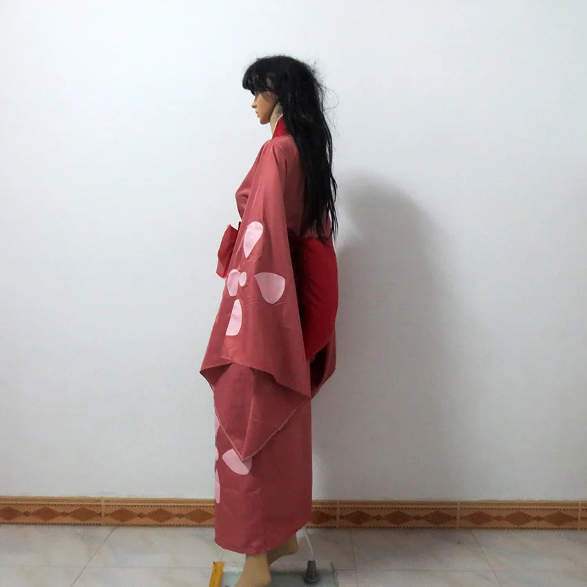 Samurai Champloo: Fuu Kimono Christmas Party Halloween Uniform Outfit Cosplay Costume Customize Any Size