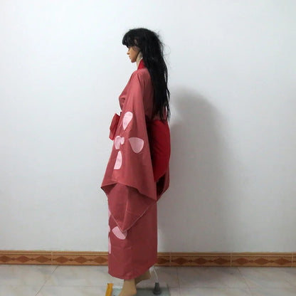 Samurai Champloo: Fuu Kimono Christmas Party Halloween Uniform Outfit Cosplay Costume Customize Any Size