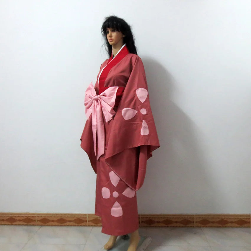 Samurai Champloo: Fuu Kimono Christmas Party Halloween Uniform Outfit Cosplay Costume Customize Any Size