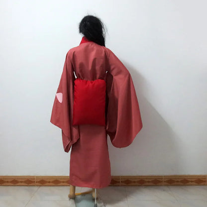 Samurai Champloo: Fuu Kimono Christmas Party Halloween Uniform Outfit Cosplay Costume Customize Any Size