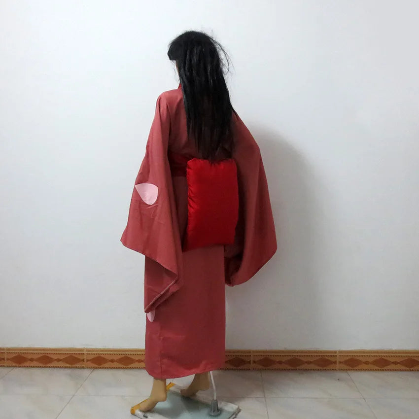 Samurai Champloo: Fuu Kimono Christmas Party Halloween Uniform Outfit Cosplay Costume Customize Any Size
