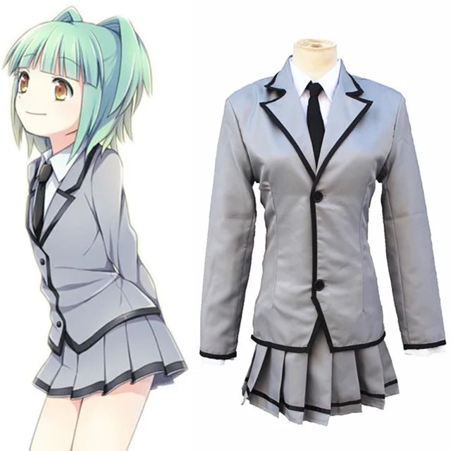 Assassination Classroom: Cosplay Ansatsu Kyoushitsu Kaede Kayano Isogai Yuuma Shiota Nagisa School Uniform Halloween Suit