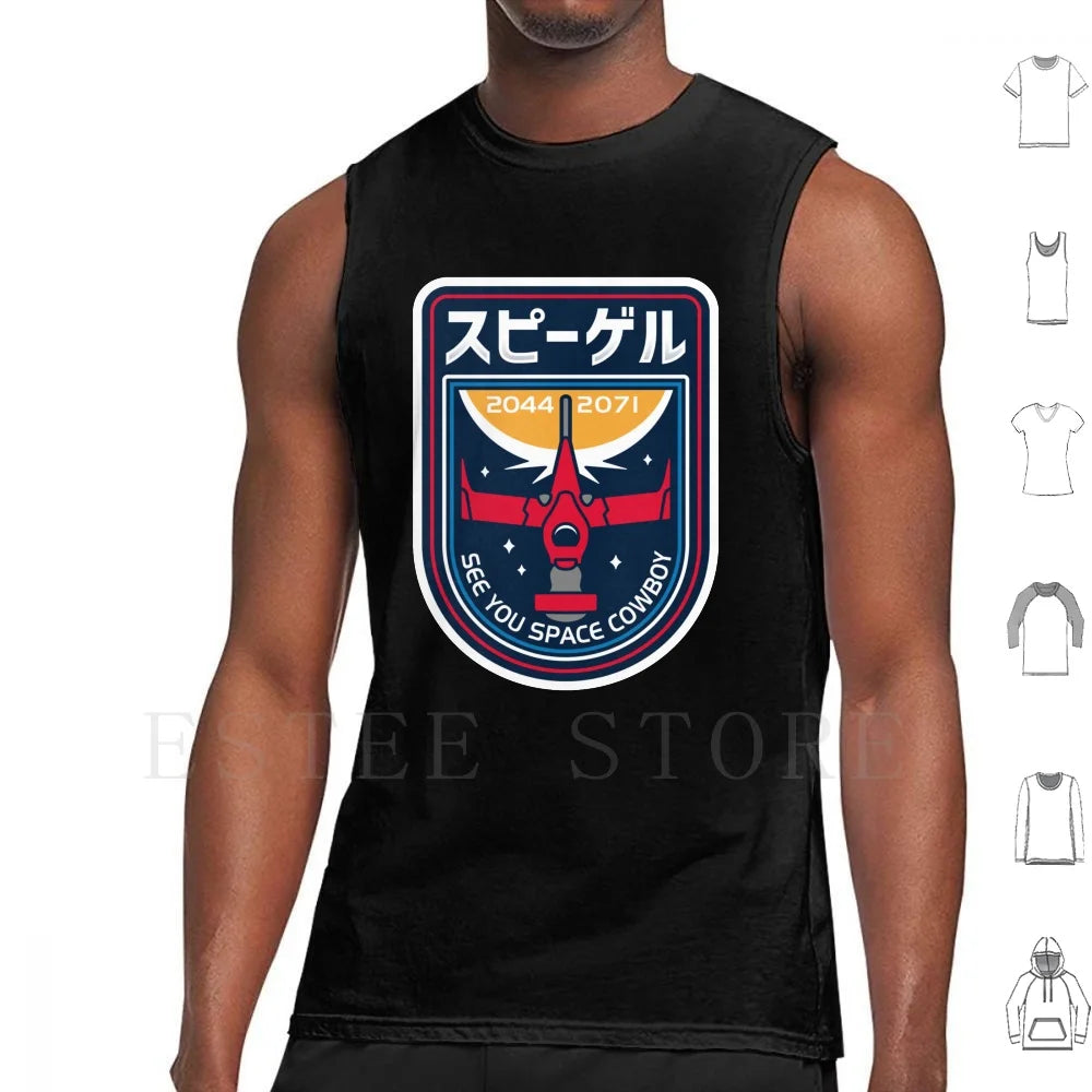 Cowboy Bebop: In Memoriam Tank Tops Vest Sleeveless Cowboy Spike Swordfish Spiegel Bebop Anime