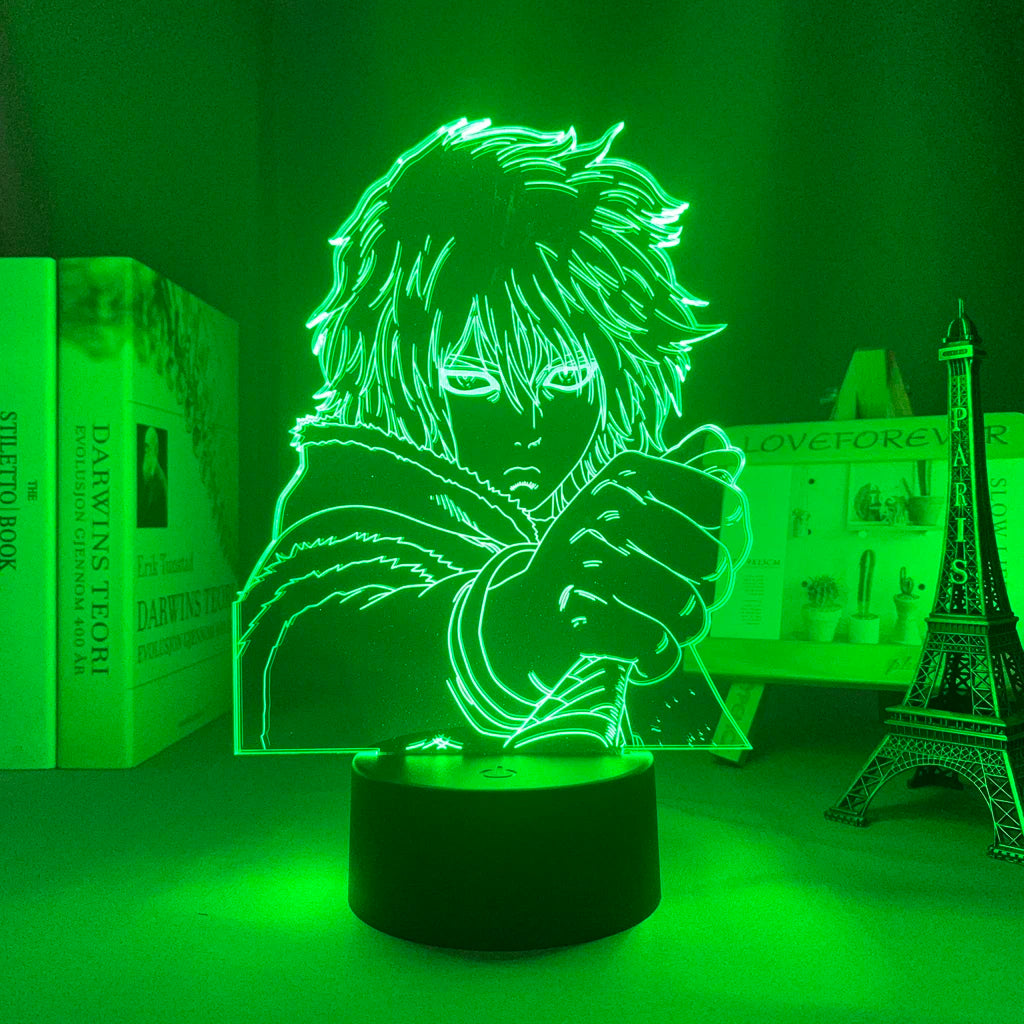 Vinland Saga: Led Lamp Thorfinn Karlsefni Figure for Kid Bedroom Decor Friend Birthday Gift 3d Light Manga Vinland Saga