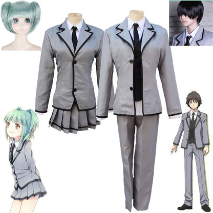 Assassination Classroom: Cosplay Ansatsu Kyoushitsu Kaede Kayano Isogai Yuuma Shiota Nagisa School Uniform Halloween Suit