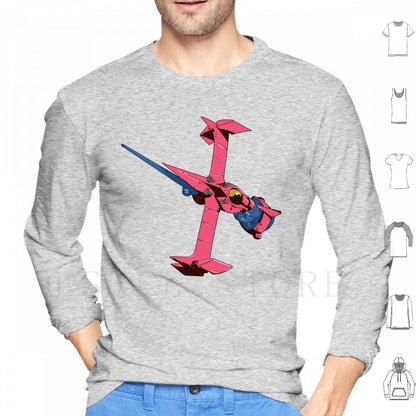 Cowboy Bebop: Swordfish ( No Ramen ) Hoodies Long Sleeve Swordfish Bebop Spike Anime Manga Bounty Hunter Space Cowboy
