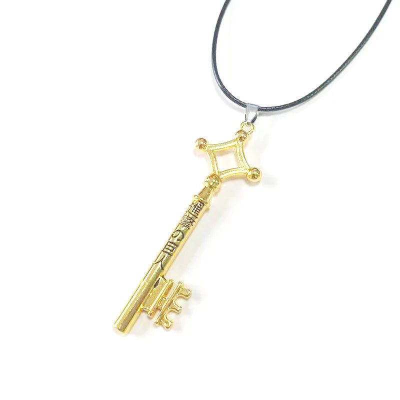 Attack on Titan: Necklace Shingeki No Kyojin Wings of Freedom Survey Sword Punk Necklace Pendant for Women Men Jewelry