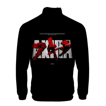 Akira:  3D Print Stand Collar Hoodie Hip Hop Men Women Zipper Hoodies Jacket Sweatshirts Clothes