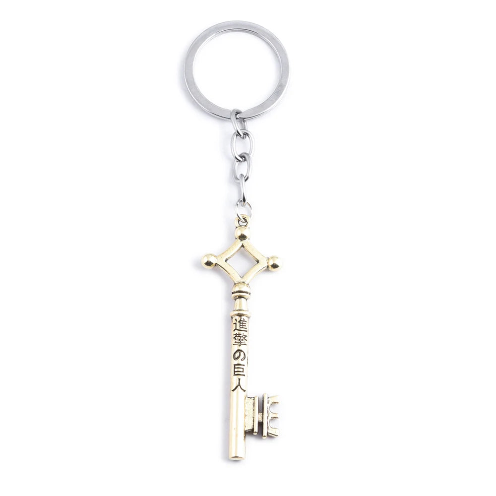 Attack on Titan: Necklace Shingeki No Kyojin Wings of Freedom Survey Sword Punk Necklace Pendant for Women Men Jewelry