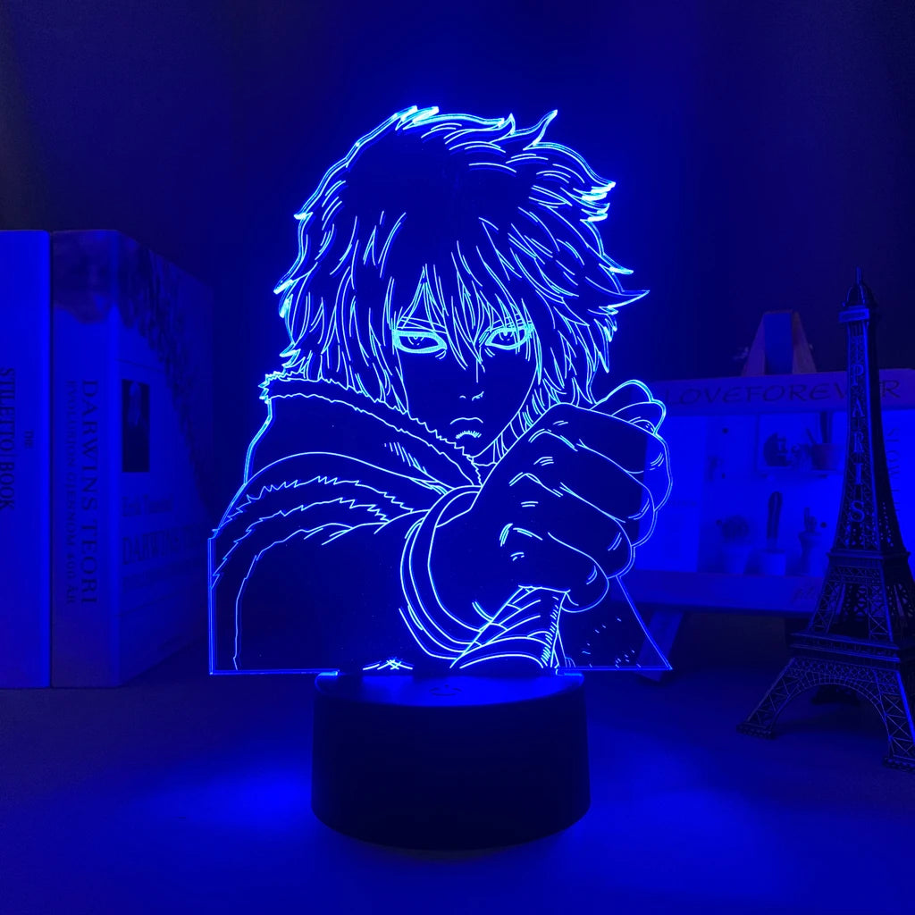 Vinland Saga: Led Lamp Thorfinn Karlsefni Figure for Kid Bedroom Decor Friend Birthday Gift 3d Light Manga Vinland Saga