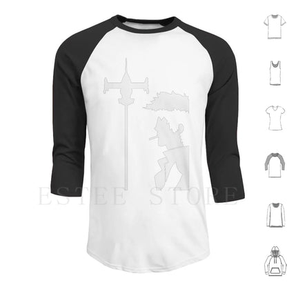 Cowboy Bebop: Retro Vintage Hoodies Long Sleeve Anime Manga Space Spike Spike Cowboy