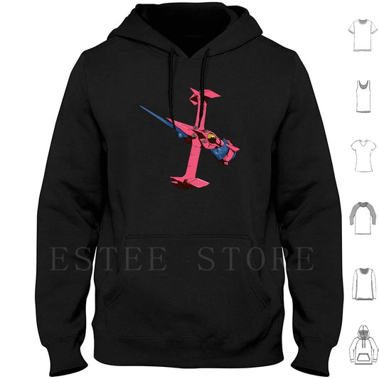 Cowboy Bebop: Swordfish ( No Ramen ) Hoodies Long Sleeve Swordfish Bebop Spike Anime Manga Bounty Hunter Space Cowboy