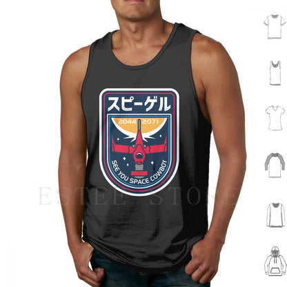 Cowboy Bebop: In Memoriam Tank Tops Vest Sleeveless Cowboy Spike Swordfish Spiegel Bebop Anime