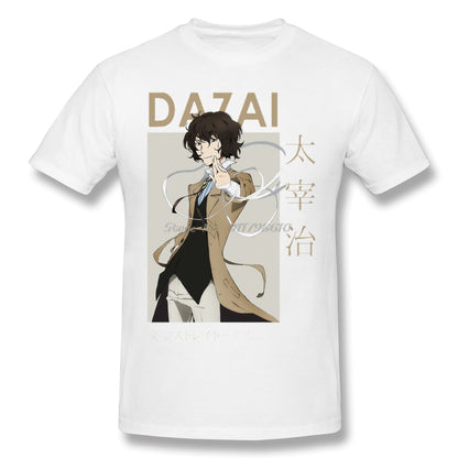 Bungo Stray Dogs: Osamu Dazai Card Anime Casual T Shirt