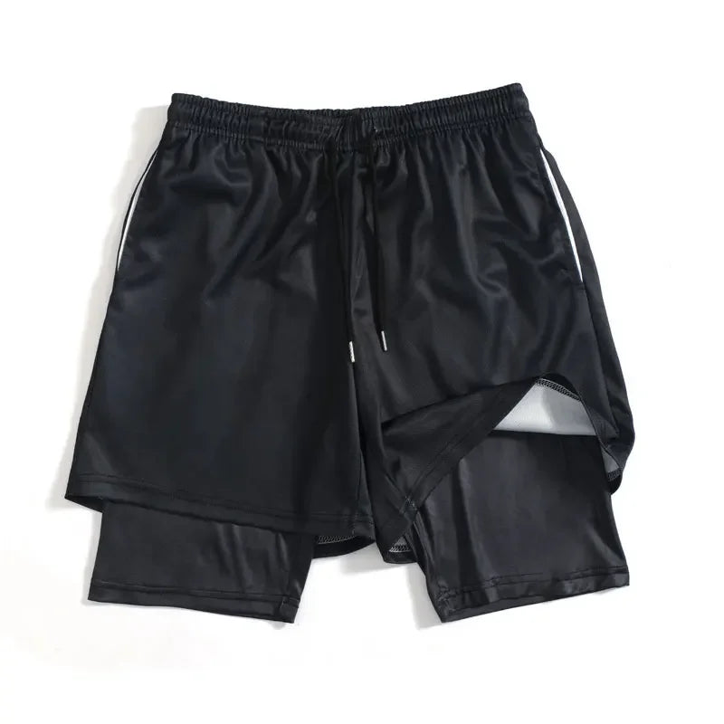 Hajime No Ippo: Custom Gym Compression Shorts Running Workout GYM Summer Shorts
