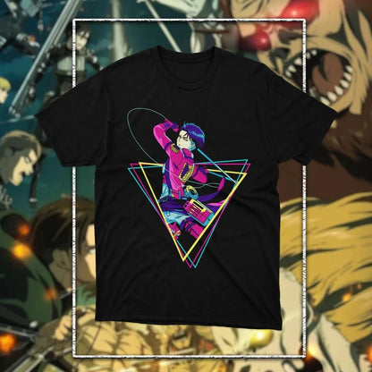 Attack on Titan: Graphic Printed T-shirt Men's and Women's T-shirt Men's Top Sports T-shirt 2026 Summer New