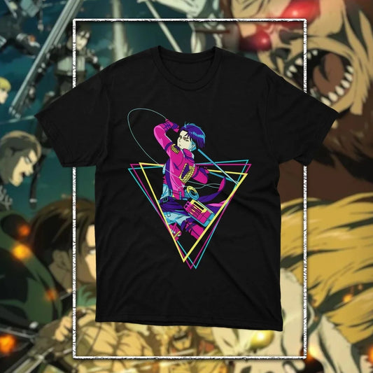 Attack on Titan: Graphic Printed T-shirt Men's and Women's T-shirt Men's Top Sports T-shirt 2026 Summer New