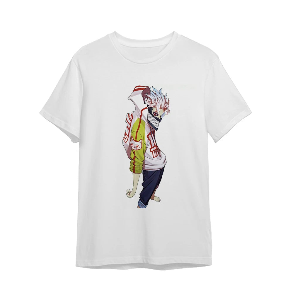 Dandadan: 3D Printed Men T Shirt Baggy Manga Pattern T-shirts Cartoon Clothing Japanese Style T-shirty Tops