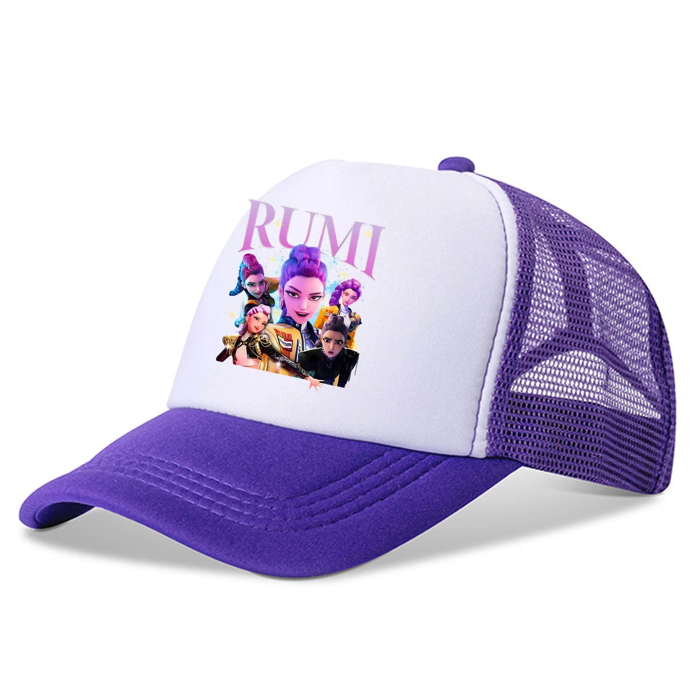KPop Demon Hunters: Baseball for Cap Kids Adult Purple Sun Hat Fashion Woman Girls Cap Summer Sport Sunbonnet Retro Headgear Gift