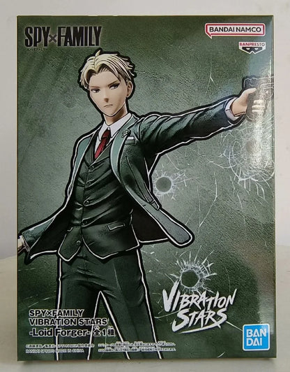 SPY x FAMILY: Original In Stock BANPRESTO Vibration Stars Loid Forger Yor Forger  Figure Model Anime Genuine Boxed Toy